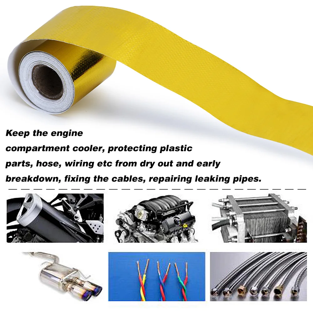 VR Đua-2 "Trong 1 Hiệu Suất Xả Băng Đa Tạp Downpipe Cách Điện Cách Nhiệt Bọc VR1901