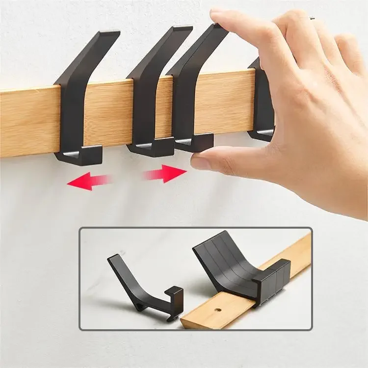 Cabide de parede elegante, moda nórdica, cabide com ganchos para roupas, chaves, chapéus, corredor, sala de estar, decoração de móveis
