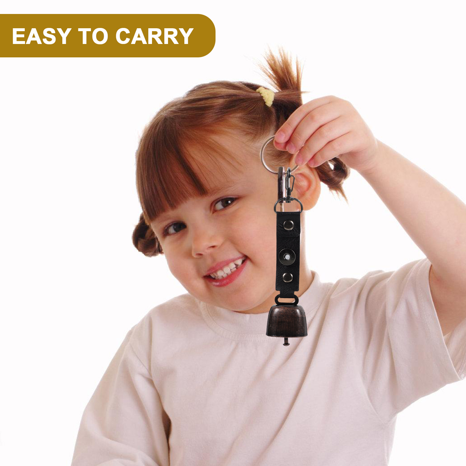 2 ชิ้นกลางแจ้ง Bell จี้ Camping หมีเดินทาง Bells Vintage วัวขนาดเล็กสัตว์เลี้ยงสําหรับวัว