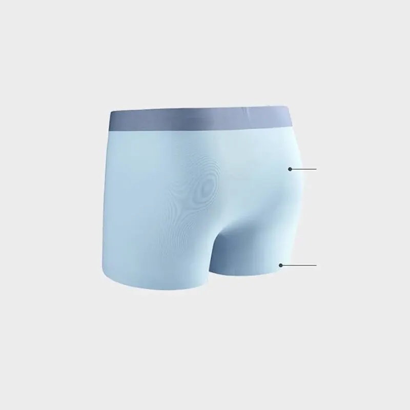 4 Stuks Mannen Ondergoed Ijs Zijde Man Boxers Grafeen Mannen Onderbroek Ademend Comfortabel Cool Heren Slipje Ultradunne BoxerShorts