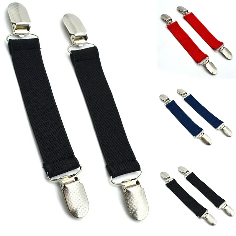 Adult Men's Suspenders Adjustment Fixed Cushion Non-slip Clips Sock Single Garter Braces Keep Garters Elastic Trouser Strap Belt