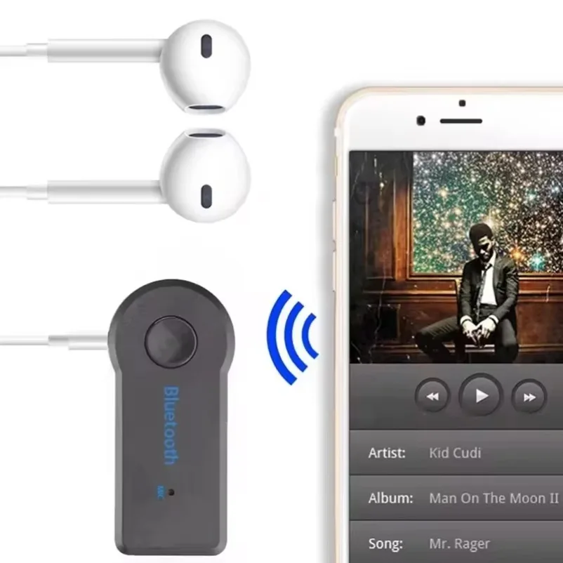Receptor y transmisor inalámbrico Bluetooth 5,0 3 en 1, adaptador USB, receptor de Audio, cargador de coche Bluetooth, Aux para E91 E92