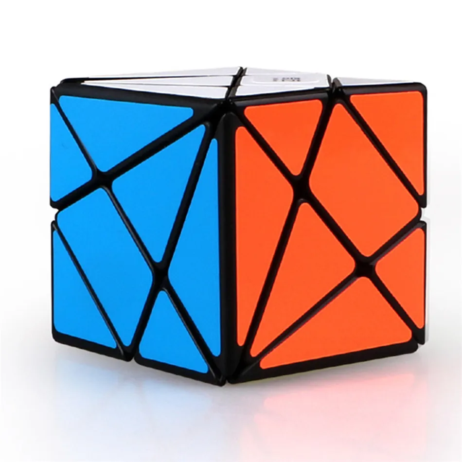 Qiyi Trục Cube Magic Tốc Độ Cube Stickerless Chuyên Nghiệp Fidget Đồ Chơi QIYI Trục 3X3 Cubo Magico Xếp Hình
