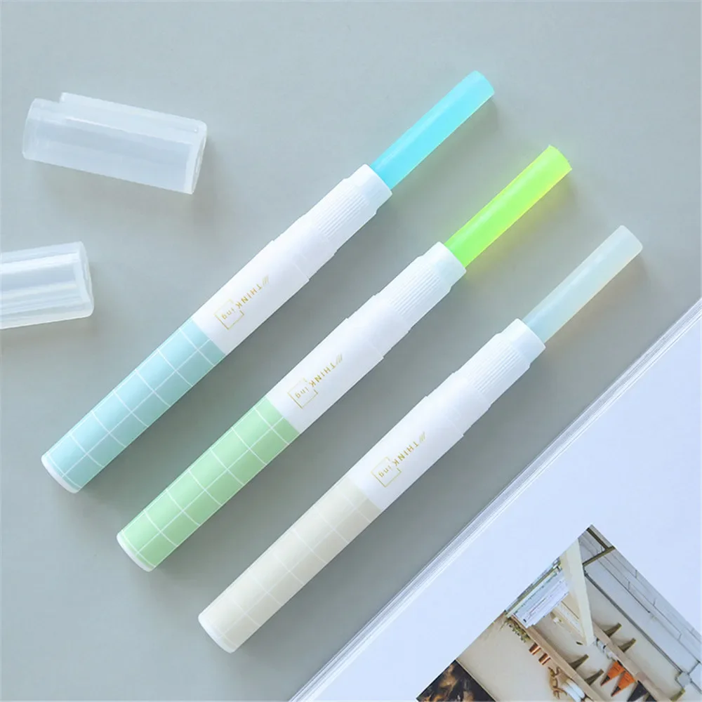 Nouveau bâton de colle à séchage rapide couleur gelée solide stylo forme colle à la main Scrapbook adhésifs créatifs bricolage étude et fournitures de bureau
