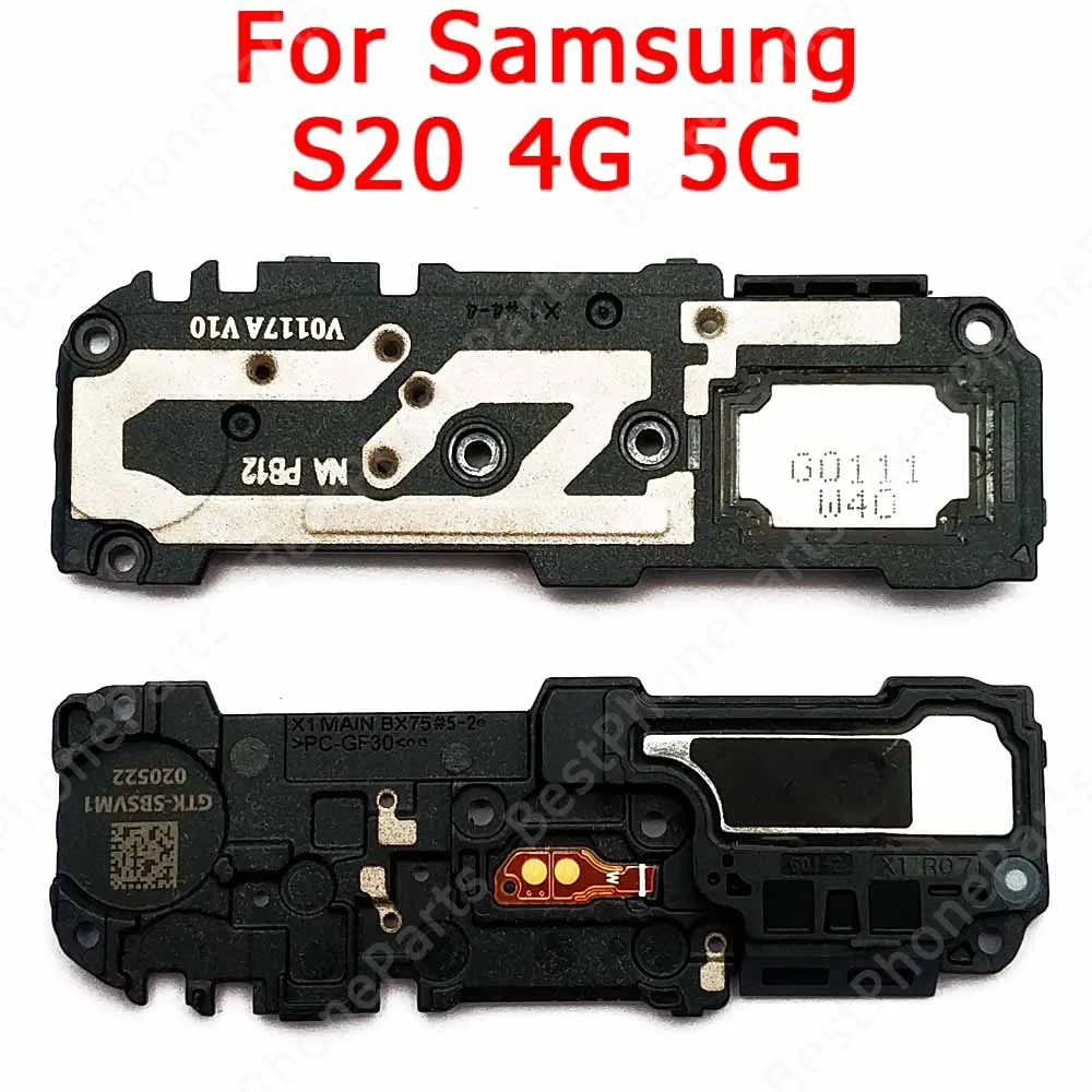 สำหรับ Samsung Galaxy S22 S21อัลตร้า S10ไลท์ S10e S20 PLUS FE 5G ลำโพงโมดูลเสียงกริ่งแผงลำโพงเสียงดัง