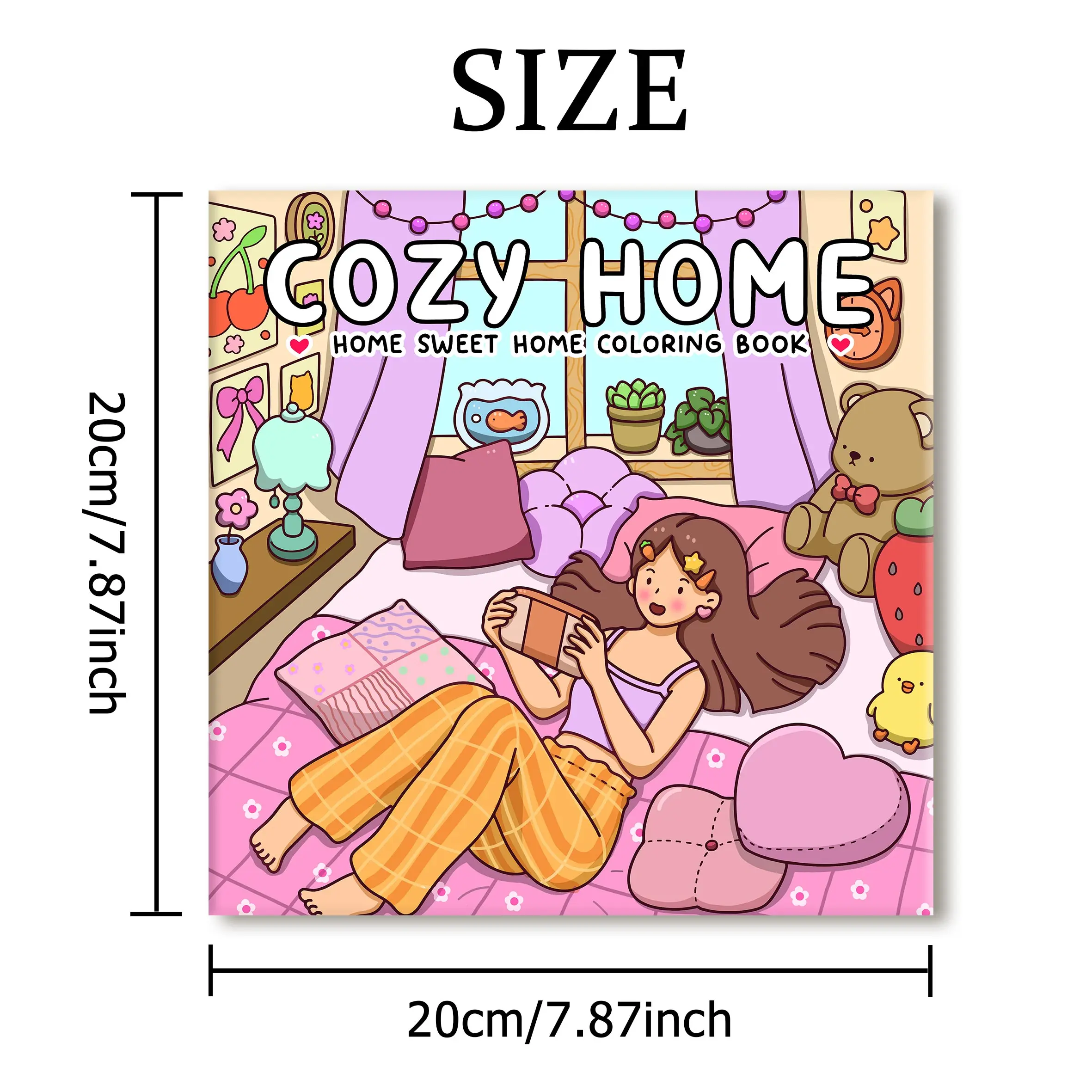 COZY HOME: リラックスのためのかわいい居心地の良い毎日のアクティビティをフィーチャーした大人のための塗り絵 (Cozy Spaces Coloring)