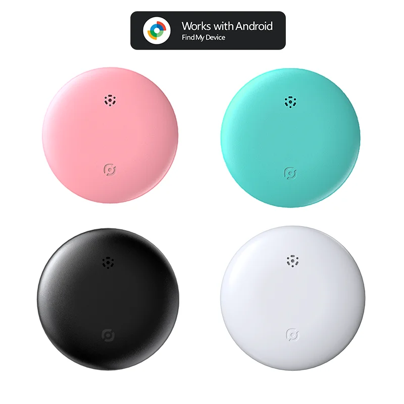 Rastreador gps inteligente mini etiqueta para google encontrar meu aplicativo dispositivo de lembrete anti-perda localizador android chave do carro pet crianças localizador