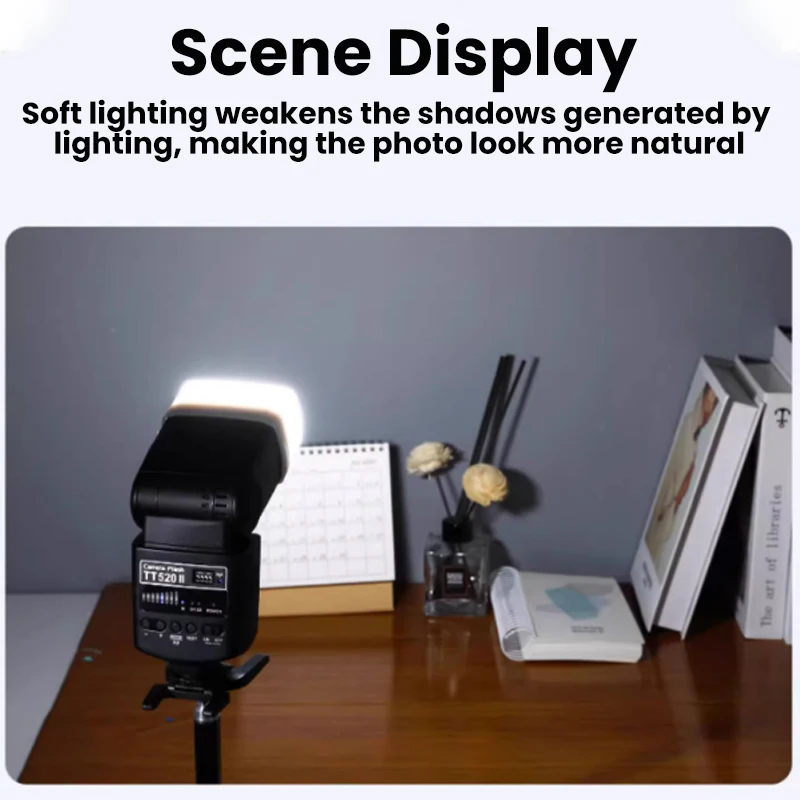 Flash Diffuser Dome Bounce Fit for Canon Speedlite 580EX 580EX II V850 860II TT685 TT600 TT520II Yongnuo YN-560/565