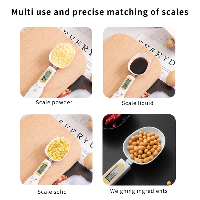 500g bilancia da cucina elettronica paletta da caffè misurazione digitale con Display LCD cibo per cani latte in polvere tè pesatura strumenti di cottura