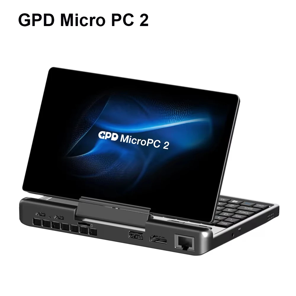 New 7-inch Screen Mini Laptop GPD MicroPC 2 Intel® Core™ i3-N300 16GB/512GB Portable Laptop Computer Notebook Windows 11