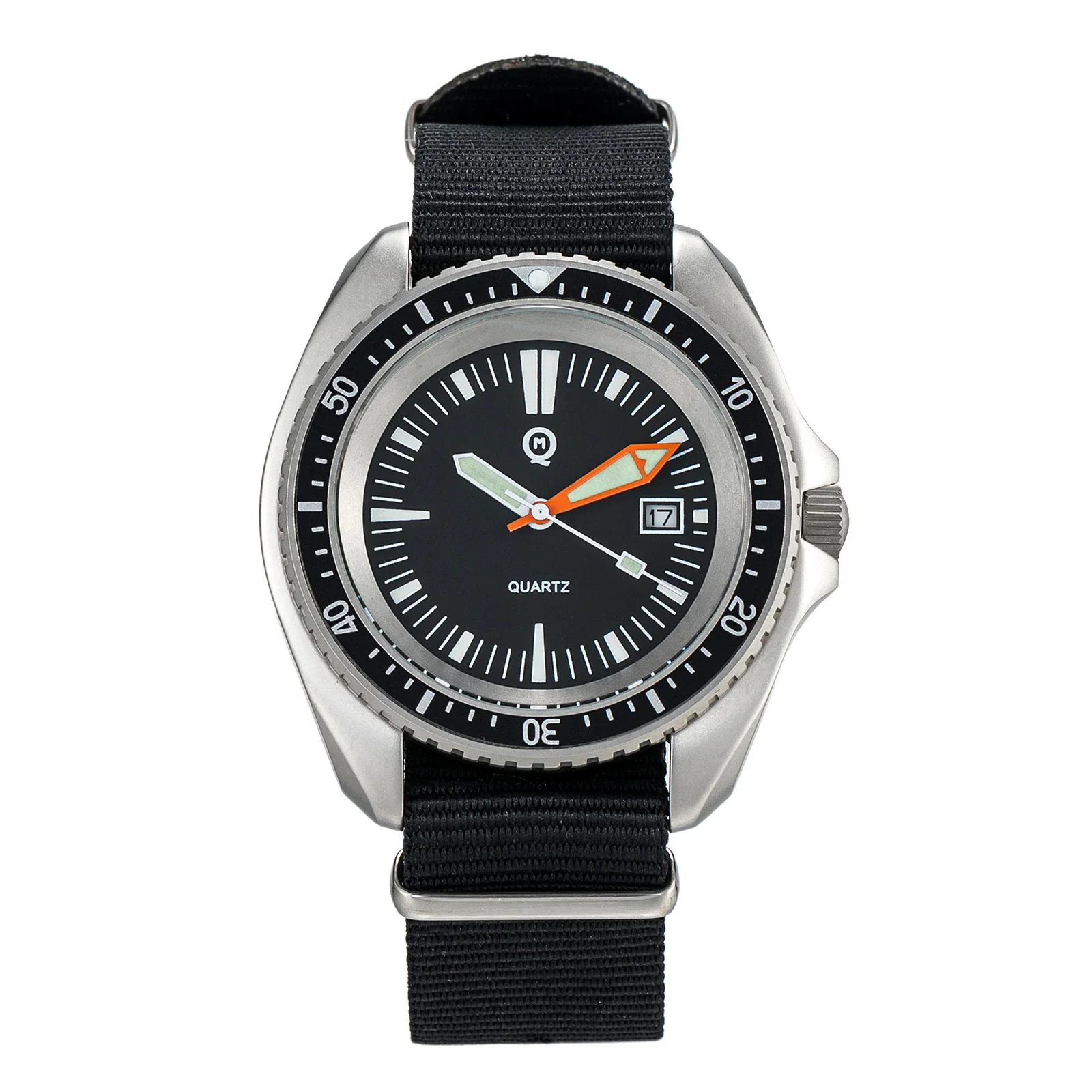 Reloj de buceo militar Cooper Submaster SAS SBS original de fábrica de 20 mm para hombre serie 300M 8016R