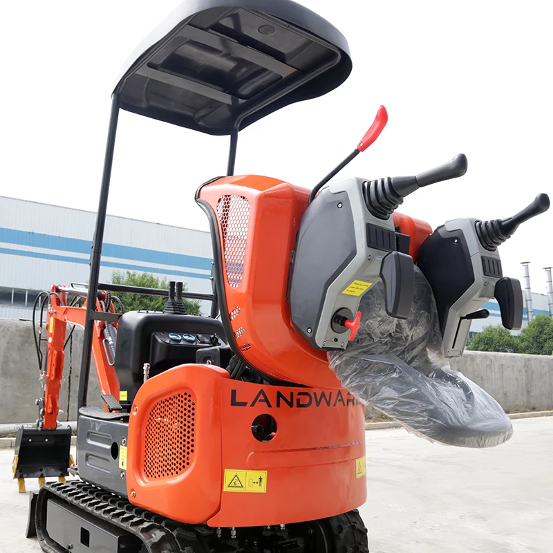 Fast Delivery XT12 PRO Mini Excavator 1.2Ton Customized EPA EURO5 Orchard Micro Crawler Excavator High Quality 1Ton Small Digger