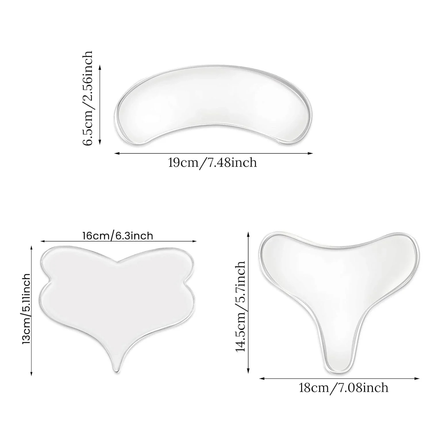 재사용 가능한 T 안티 링클 가슴 패드 실리콘 투명한 제거 패치 페이스 스킨 케어 안티 에이징 유방 리프팅 가슴 패치 육체