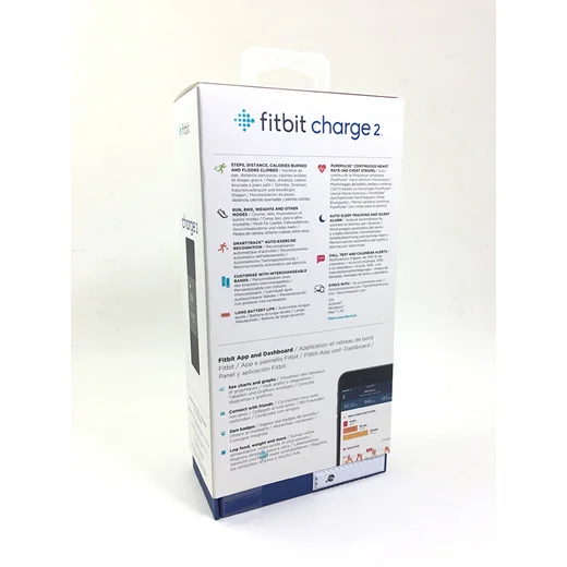 Fitbit Charge 2フィットネスリストバンドウォッチ、心拍数、スポーツバンド