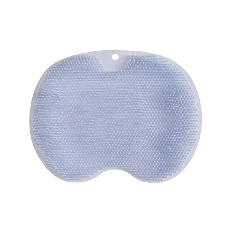 Exfoliating นวดอาบน้ํา Scraper ห้องน้ํา Non-SLIP Bath MAT แปรงนวดหลังซิลิโคนล้างเท้าทําความสะอาดร่างกายชุดว่ายน้ําเครื่องมือ