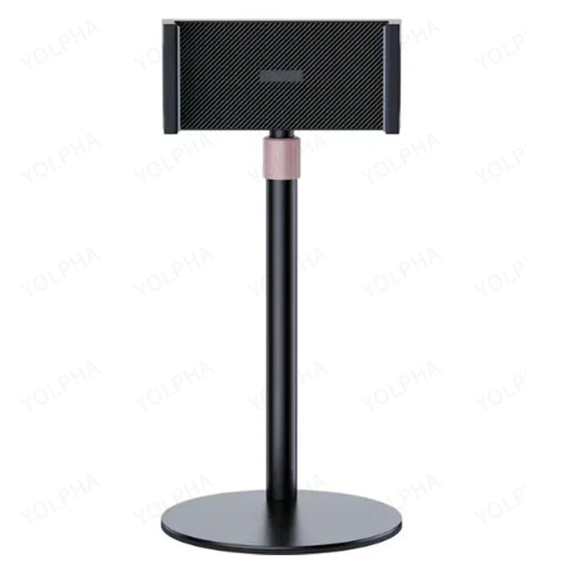 Tablet Stand Holder for ipad Height Adjustable Kindle Stand Stretch up down Monitor Stand for Desk Tablets Smartphone Round Base