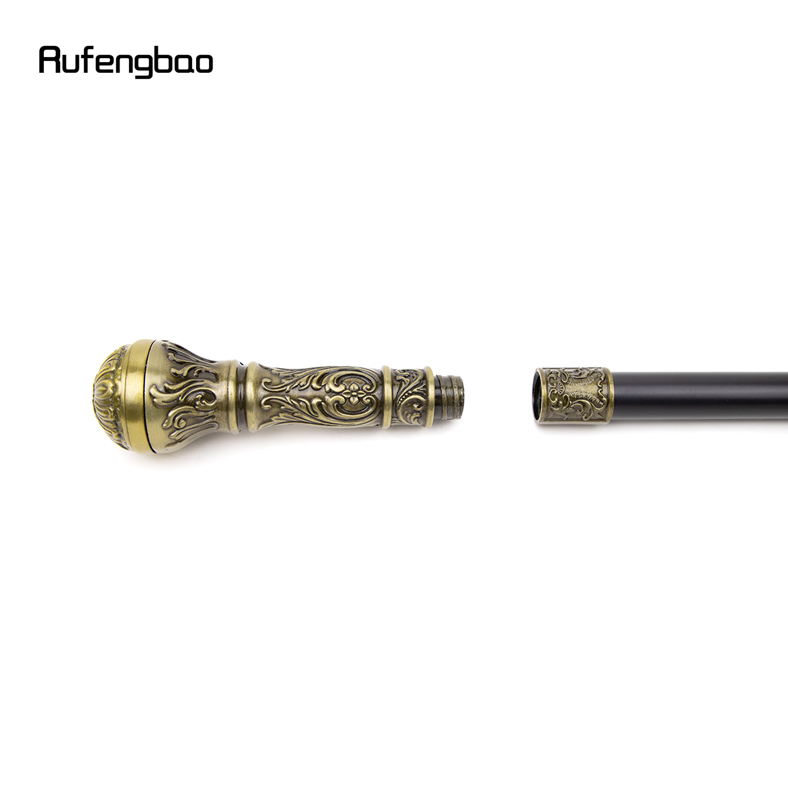 Bronze luxo alça redonda moda bengala para festa decorativa bengala elegante botão crosier bengala 93cm