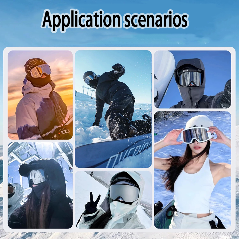 1/2/3 stuks motorbril, off-road strandfietsbril, TPU-frame krasbestendige skibril en pc-gekleurde veiligheidslenzen