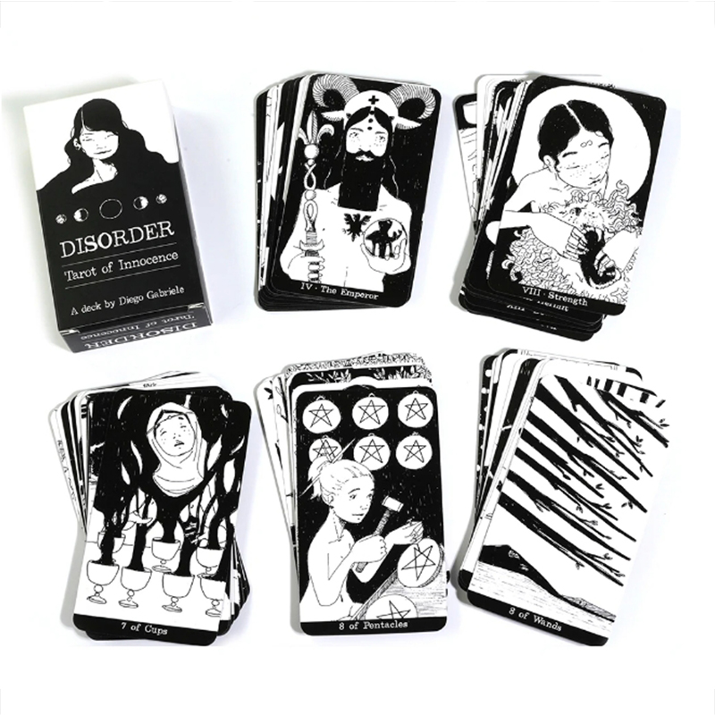 10.3*6cm Neo Rider Tarot Deck 78 Colorful Tarot Cards for Beginners Rider-waite Tarot System Pocket Size