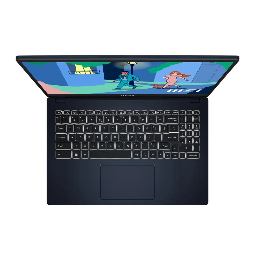 Laptop MSI Modern 15 B12MO-640PL i5-1235U 15.6" FHD 60Hz IPS-Level 16GB DDR4 3200 SSD512 Intel Iris Xe Graphics Win11 Home Plus