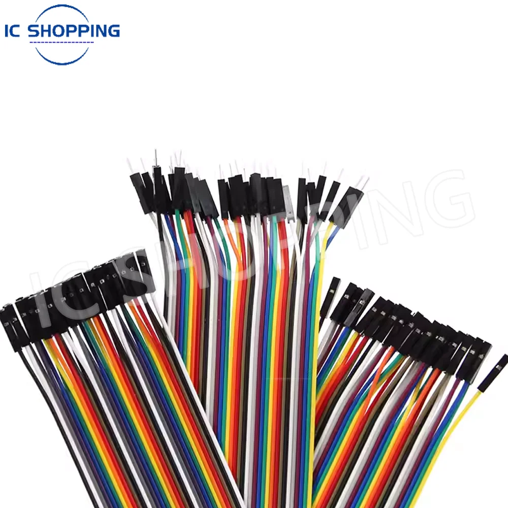 40 шт. перемычка DuPont Line DuPont Cable Connection «папа-папа» + «мама-мама» и «мама» для Arduino DIY KIT