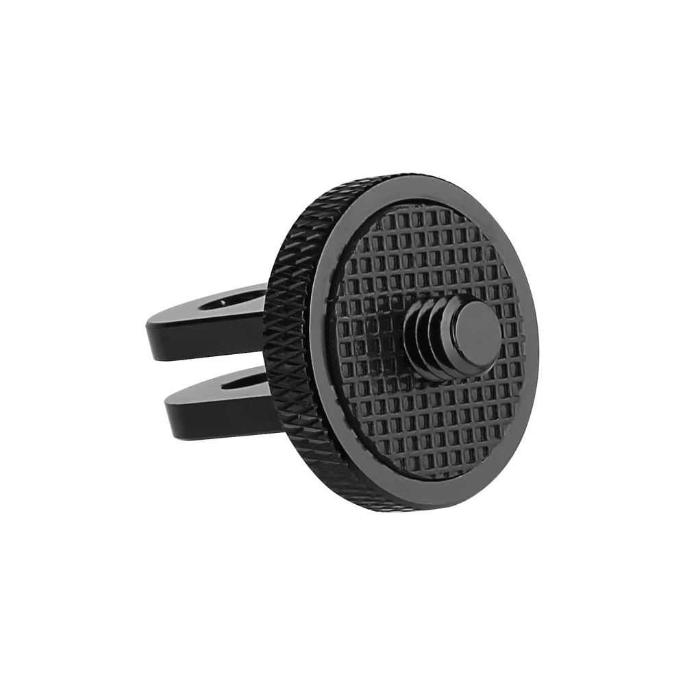 Adaptador de aleación de aluminio, montaje de conversión 1/4 para GoPro Hero 13 12 11 10 9 Insta360 SJCAM AKASO DJI Osmo, accesorios para Cámara de Acción