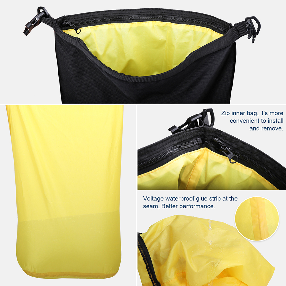 Bolsa de assento traseiro para motocicleta, 10l ou 20l ou 30l, à prova d'água, bolsa lateral para bagagem, multifuncional, bolsa de ombro
