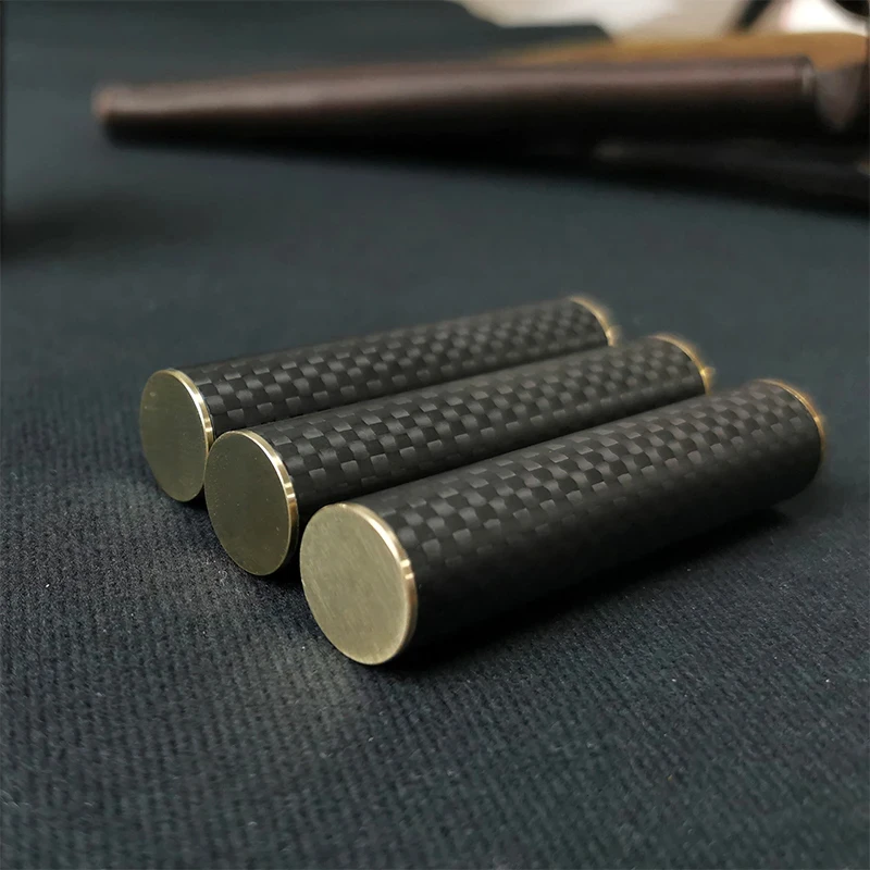 EDC Fidget Spinner para adultos, Metal magnético, Fibra de carbono, Vara de 3 seções, Presente criativo, Alívio do estresse, Criativo
