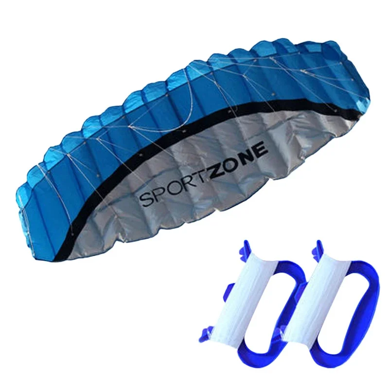 Envío Gratis, 2,5 m, doble línea, acrobacias, cometa suave, parafoil, kitesurf, mosca, diversión al aire libre, deportes, kiteboard, fábrica ikite