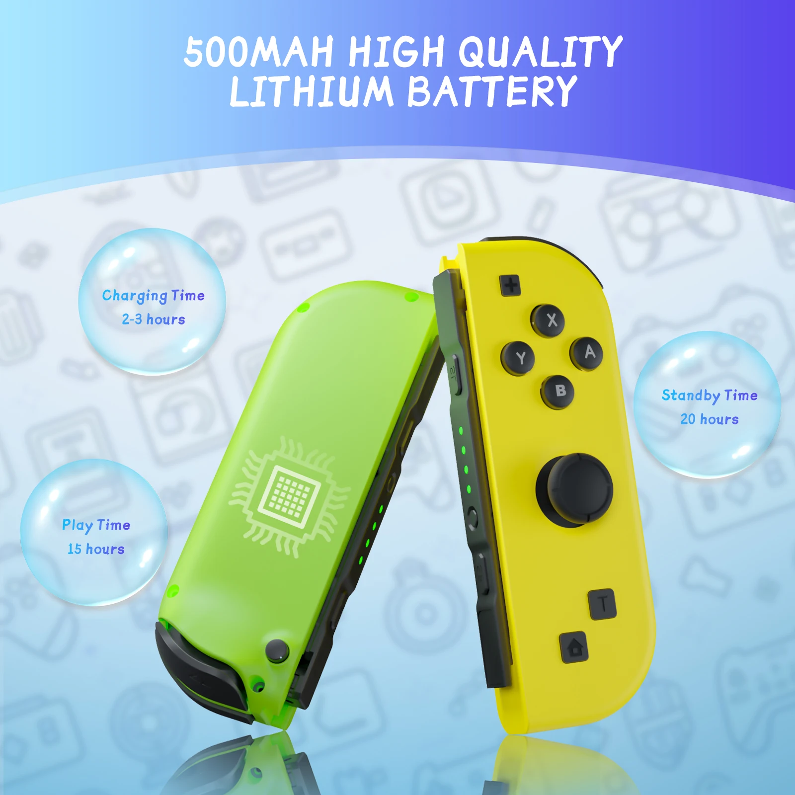 Gameped para Nintendo Switch/Ios/Android/Pc controlador de videojuegos inalámbrico Trubo Control consola Joystick con Bluetooth