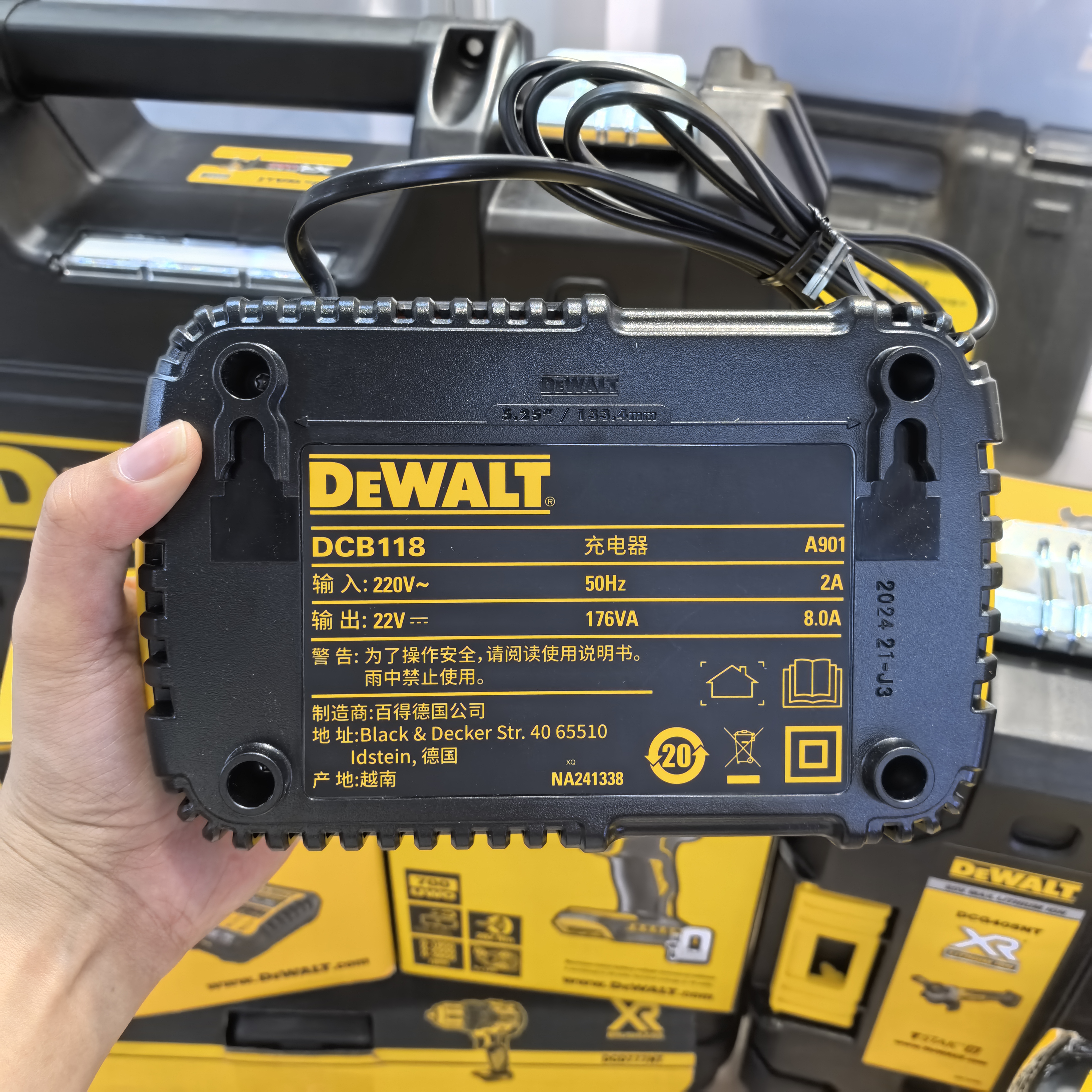 Dewalt 20V 18V Original Charger DCB118 DCB112 DCB115 Fast Charger