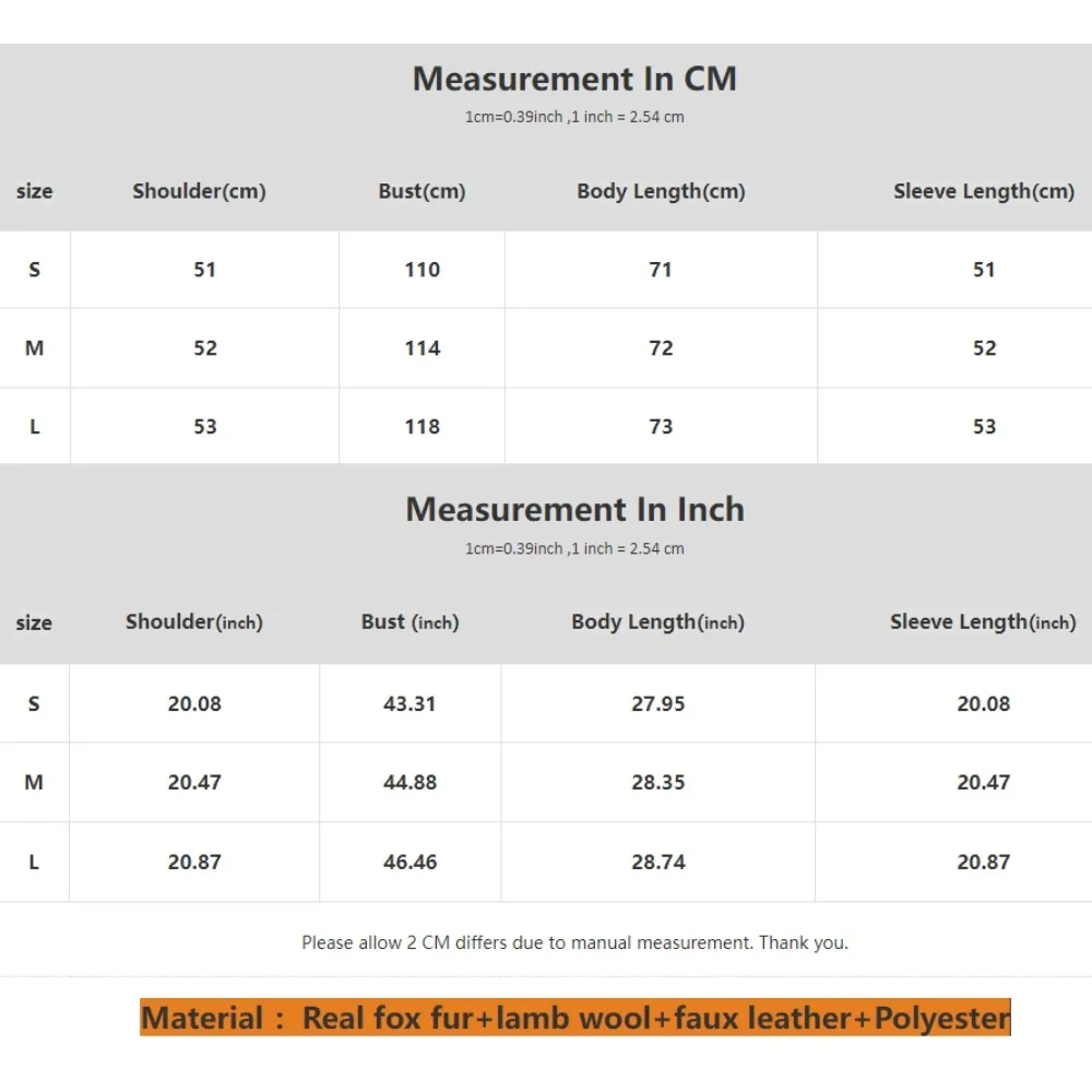 OFTBUY Echt Vossenbont Jas Lam Bont Dames 2025, Grote Bontjas Vrouwen Kunstleer Jas Nieuwe Herfst Winter Warm Uitloper Tops