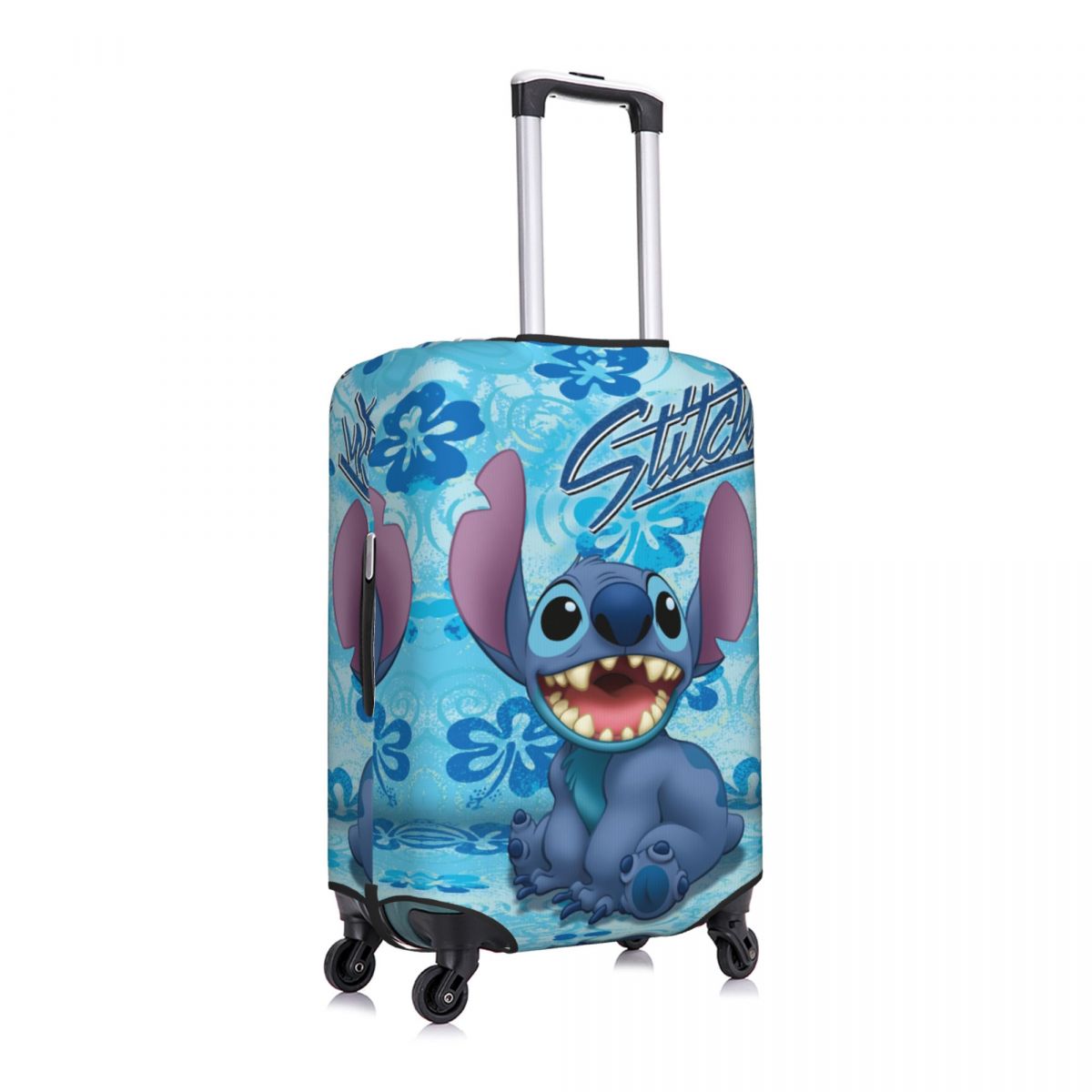 Fundas lindas para maletas de viaje con protector de cubierta de equipaje de punto personalizado para 18-32 pulgadas