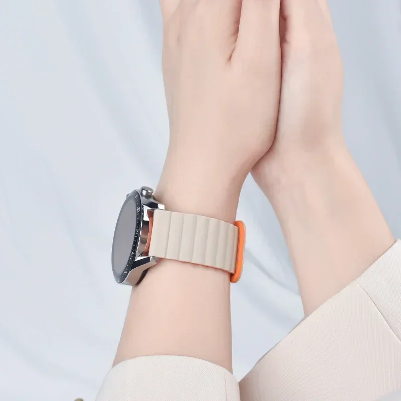 20 mm 22 mm Magnetschlaufenband für Amazfit GTS4/2/3/3pro/GTS2 Mini/GTR 4 42 mm/47 mm/GTR2/2e/Stratos Gürtelarmband Amazfit Bip-Armband