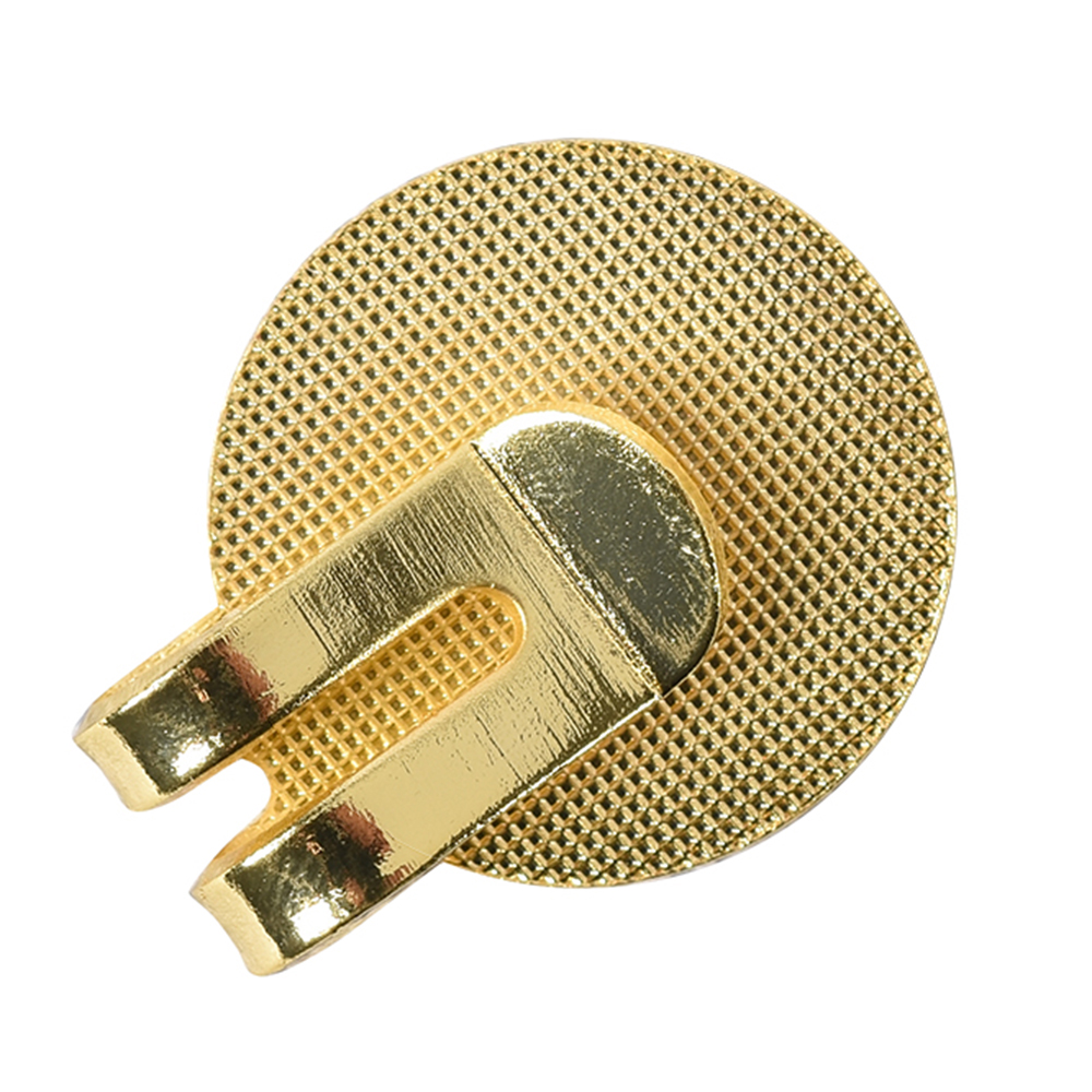 2 個ゴルフハットクリップボールマーカー磁気ゴルフキャップクリップとゴルフボールマーカー男性女性ゴルファーアクセサリー