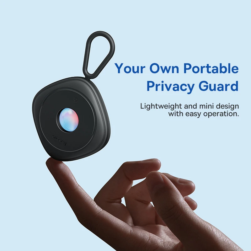 Baseus Camera Detector for Hidden Camera Portable Pinhole Lens Detect Gadget Anti-Peeping Security Protect Anti Candid Detector