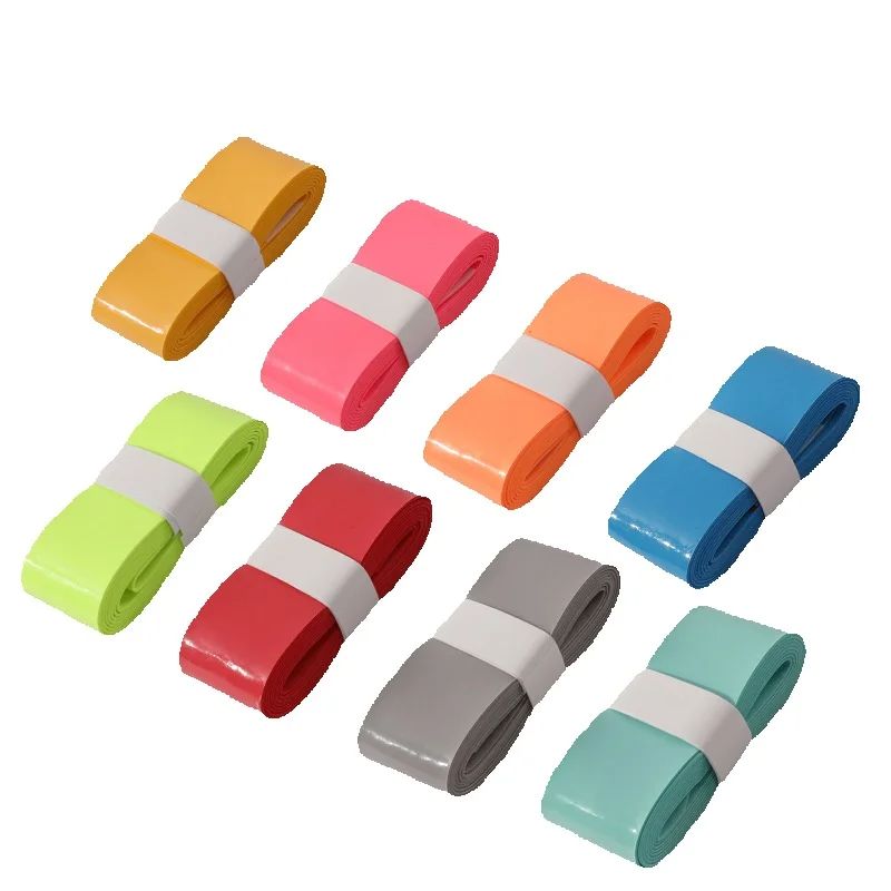 12pçs overgrips sweatband raquete de tênis mão borracha antiderrapante alça de borracha absorvente de suor resistente ao desgaste