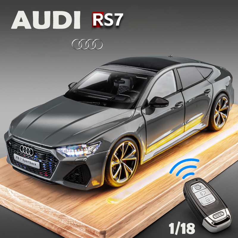 Моделирование 1:18 AUDI RS7 Sportback, модель автомобиля из сплава, детский игрушечный автомобиль, коллекционные предметы, миниатюрный домашний декор, подарок на день рождения