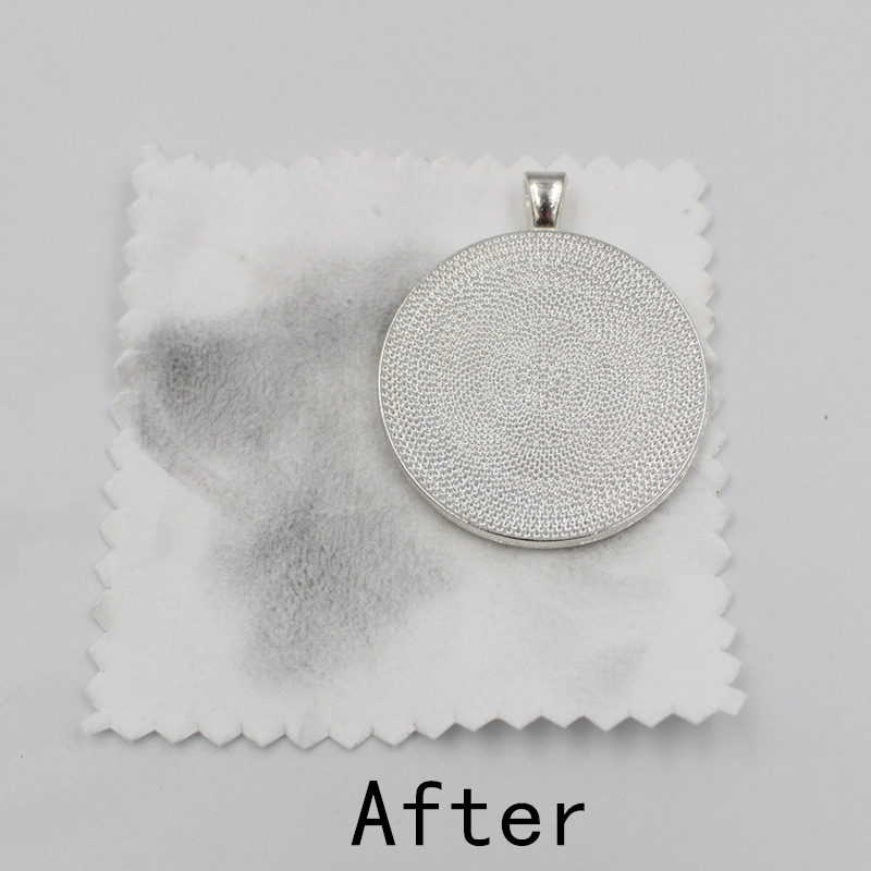 10/50pcs Soft Jewelry Cleaning Cloth Individually Wrapped For Silver Gold Platinum Glasses Watch Coins Cleaner Tools Equipment