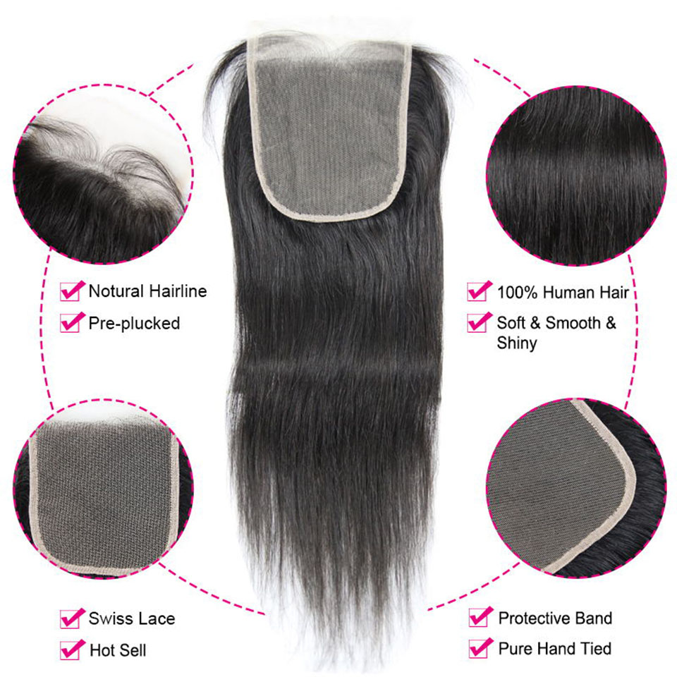 Gerade Weben Echthaar Extensions Bundles 28 30 32 Zoll Mit 13x4 Spitze Frontal Brasilianische Menschliche Spinnt Haar Verschluss 4x4 5x5