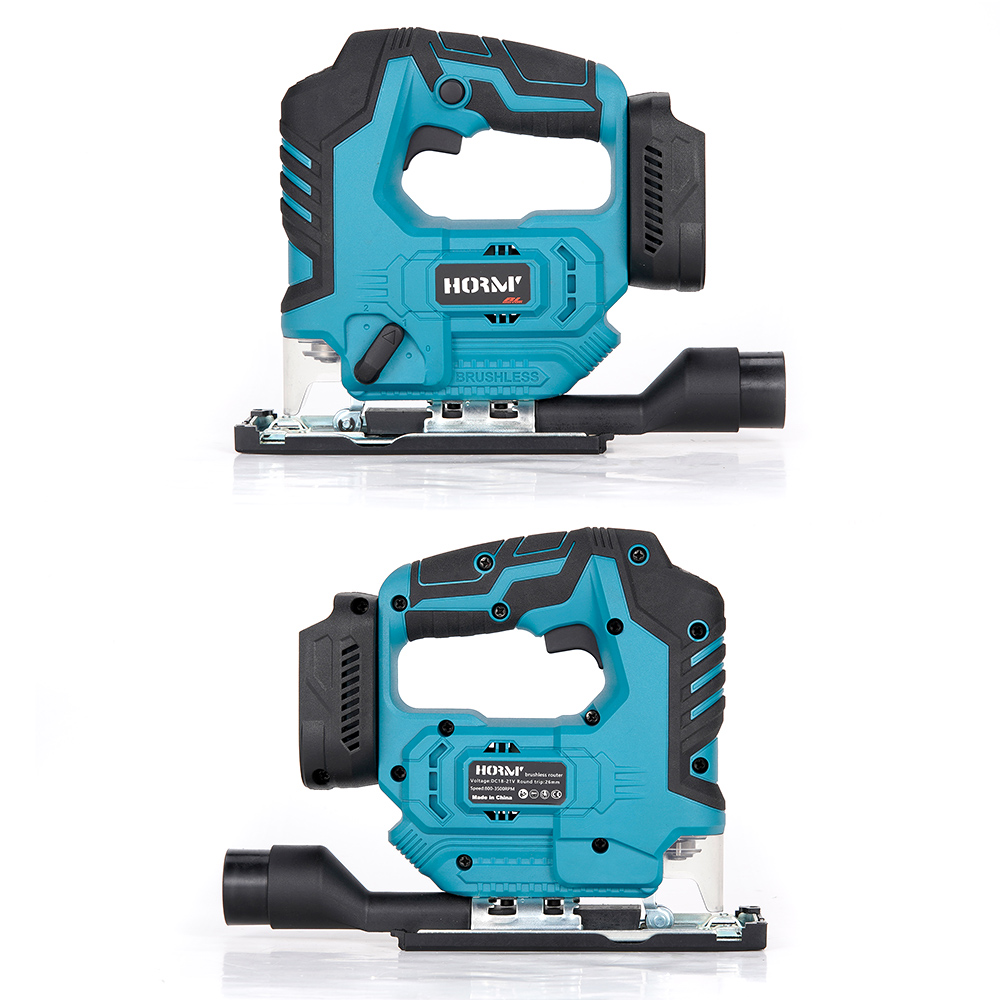 Hormy-Brushless Curva Elétrica Saw, Multi Angular Corte Saw, 26mm Curso, Makita 18V Bateria De Lítio, Carpintaria
