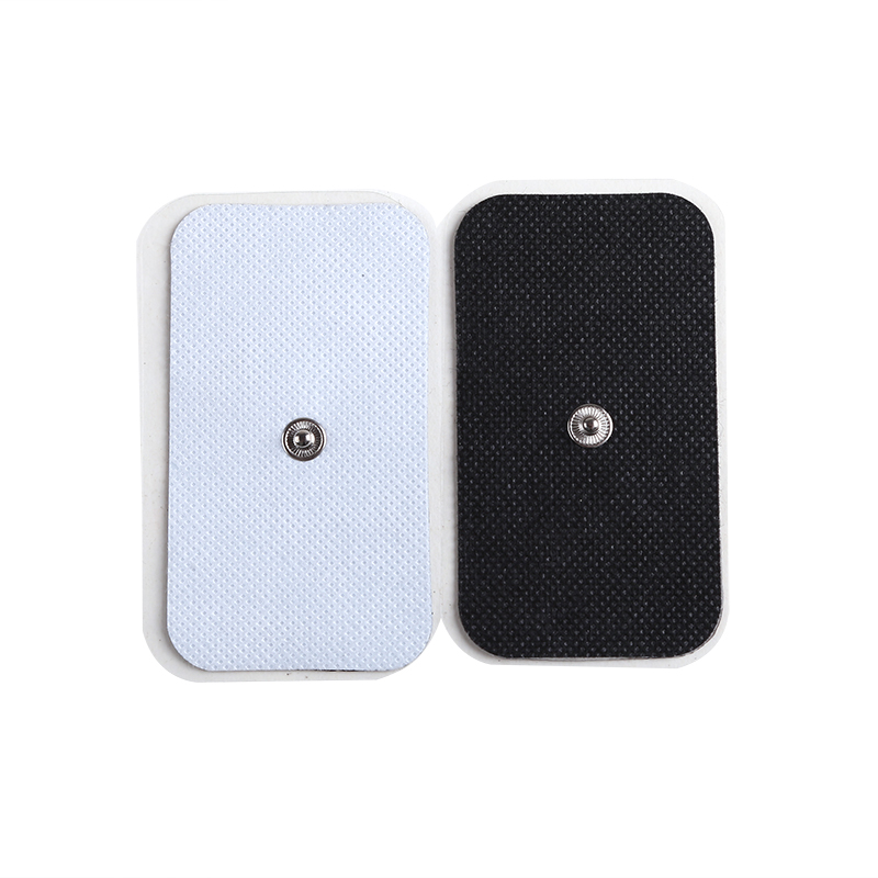 แผ่นอิเล็กโทรดอิเล็กโทรด Self กาวเจลสําหรับ Tens Ems เส้นประสาทผ่อนคลายกล้ามเนื้อแพทช์การฝังเข็มกายภาพบําบัดเครื่อง