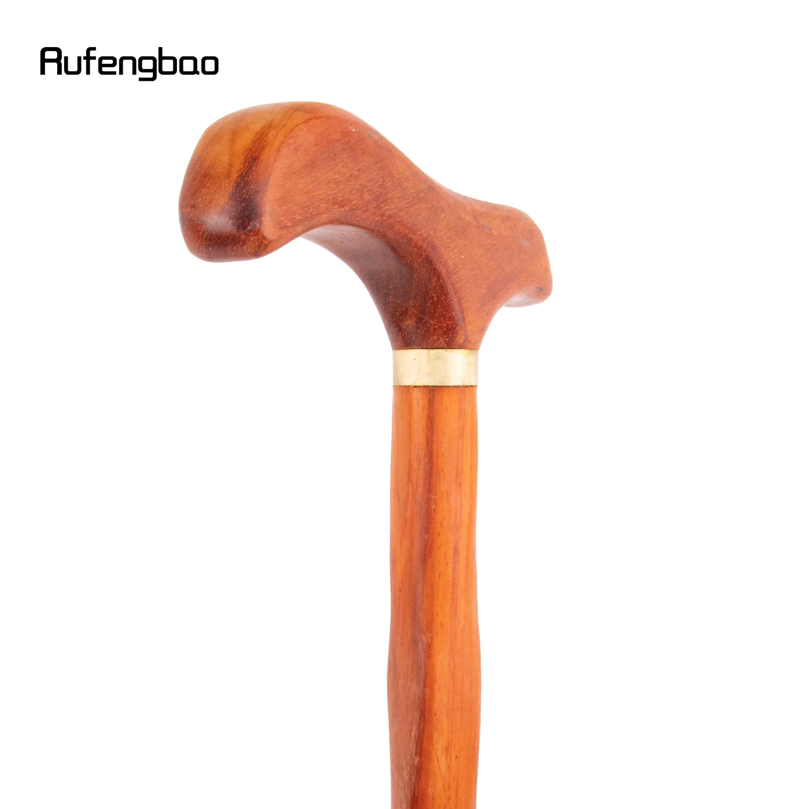 Pássaro laranja bengala de madeira única, Bastão de Cosplay Decorativo, Muleta de rosto Halloween, Varinha Crosier, Moda, 90cm