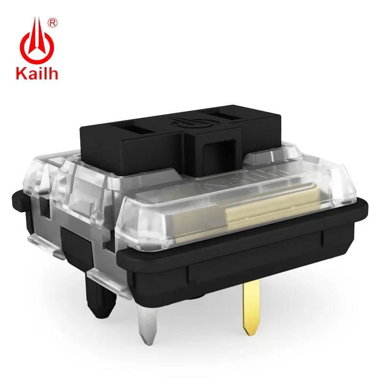 Kailh Choc interruptor de perfil bajo 1350 interruptor de teclado Chocolate Clicky táctil lineal interruptores blancos Teclado mecánico para ordenador portátil
