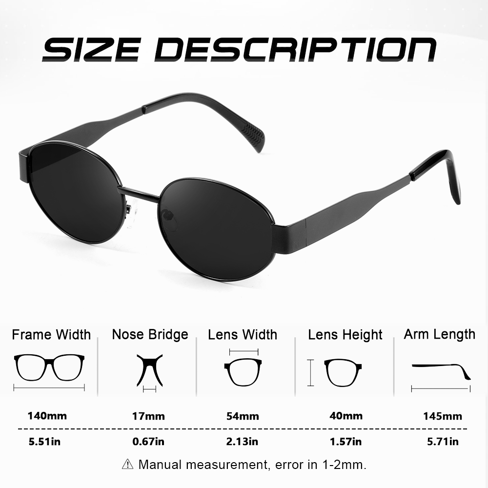 CRIXALIS Y2K Ovale Zonnebril Vrouwen Persoonlijkheid Metalen Kleine Ronde Mode Bril Strand Accessoires Vrouwelijke Bril Shades UV400