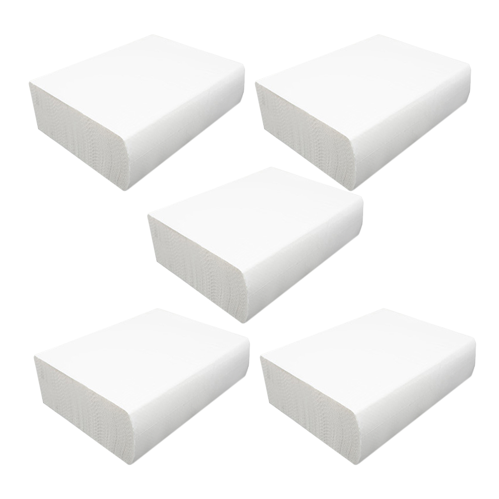 5Pcs Thick Paper Towels Hand Napkins For Hotel Bathroom Kitchen Water Absorbent Multi Function Refill Dispenser Sanitary Tissue