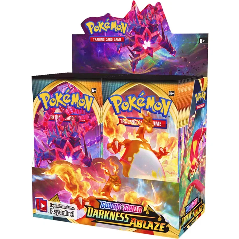 Englische Version Pokémon-Karte TCG: 324 Stück Scarlet & Violet Obsidian Flames Evolutions Booster Box Pokemon-Karten 36er-Pack Box Geschenke