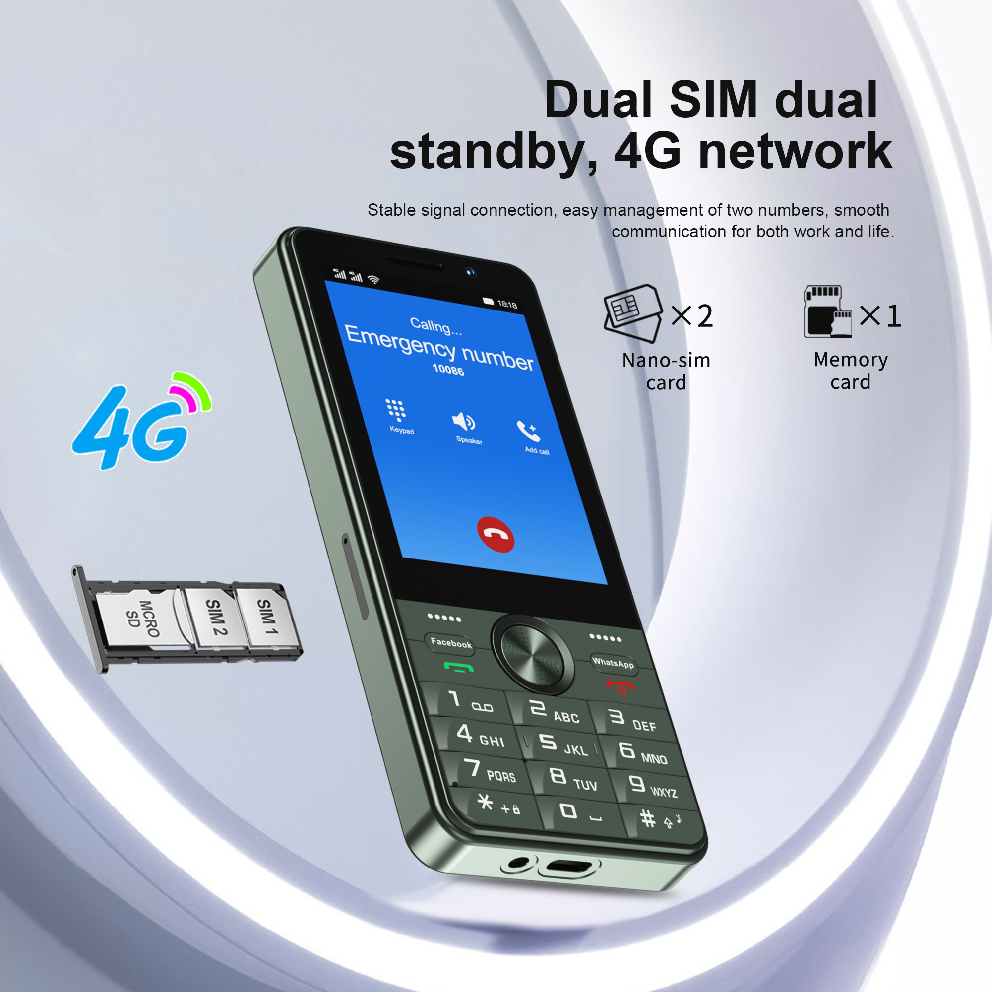 SERVO F25 PRO 4G Smartphone Android 8,1 OS 2 + 16GB ROM Cámara 2500mAh Dual SIM Botón de espera Teléfonos móviles inteligentes Google Play Store