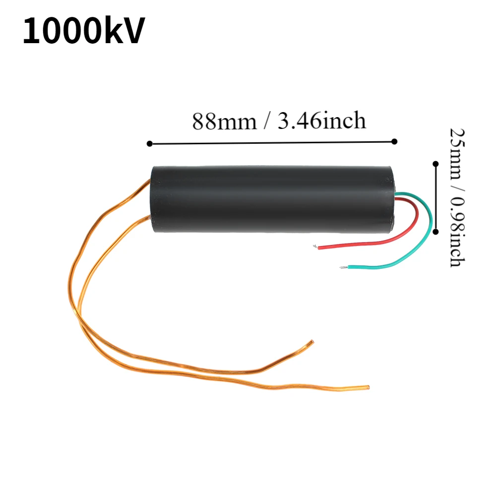400KV 1000KV Boost Step up Power Modul DC 3-6V Hochspannungsgenerator Hochspannungsmodul 400000 V 1000000 V