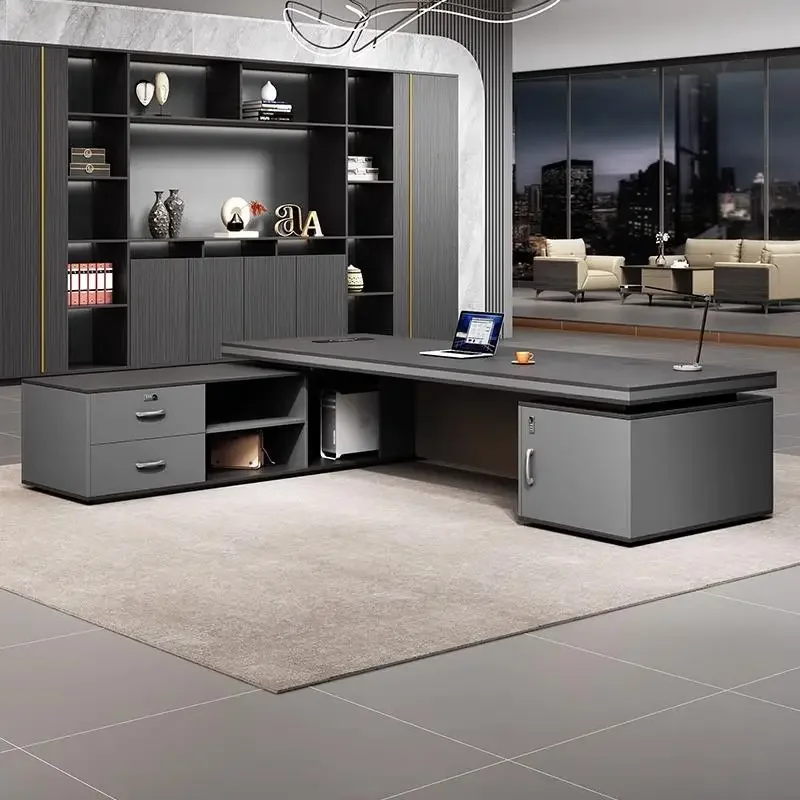 ห้องนอนหรูหรา Modern Boss โต๊ะทํางาน Work Art Stand Up ตู้เก็บเอกสารโต๊ะทํางาน Gadgets Storage Ufficio เฟอร์นิเจอร์ Salon